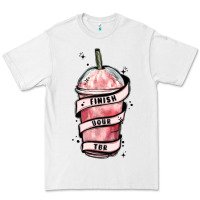 White finish your tbr Premium Tee - MaliasSmallBusiness