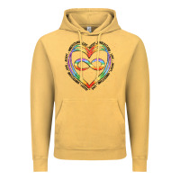 Vintage Mustard autism heart Vintage Hoodie - Artiststas