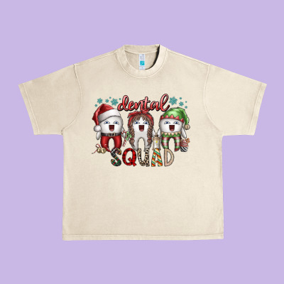 Dental Squad Urban Heavy Tee Designed By Sublimationcraftshop