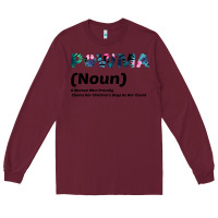 Burgundy Dog Love: Grandma aka Pawma Long Sleeve Tee - Bettercallsaul
