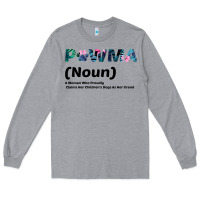 Heather Grey Dog Love: Grandma aka Pawma Long Sleeve Tee - Bettercallsaul