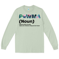 Matcha Dog Love: Grandma aka Pawma Long Sleeve Tee - Bettercallsaul