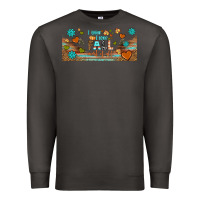 Smoke i think i love fall most of all libbey glass Premium Sweatshirt - BundleAndBundleShop