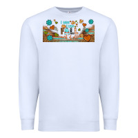 White i think i love fall most of all libbey glass Premium Sweatshirt - BundleAndBundleShop
