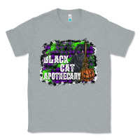 Heather Grey black cat apothecary Classic Tee - SublimationCraftShop