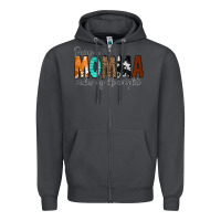 Smoke Being a Momma Makes My Life Complete Zipper Hoodie - CowCowDesign