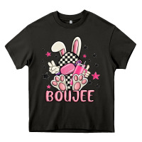 Asphalt boujee checkered easter bunny egg trending Heavy Core Tee - MaliasSmallBusiness