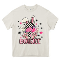 Cream boujee checkered easter bunny egg trending Heavy Core Tee - MaliasSmallBusiness
