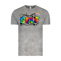 Cloud Rock self love tie dye Vintage Tee - Artiststas