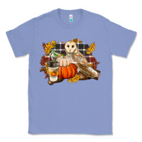 Colony Blue Fall Barn Owl Classic Tee - LillyAllenDesigns