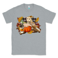 Heather Grey Fall Barn Owl Classic Tee - LillyAllenDesigns