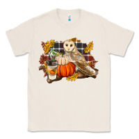 Natural Fall Barn Owl Classic Tee - LillyAllenDesigns