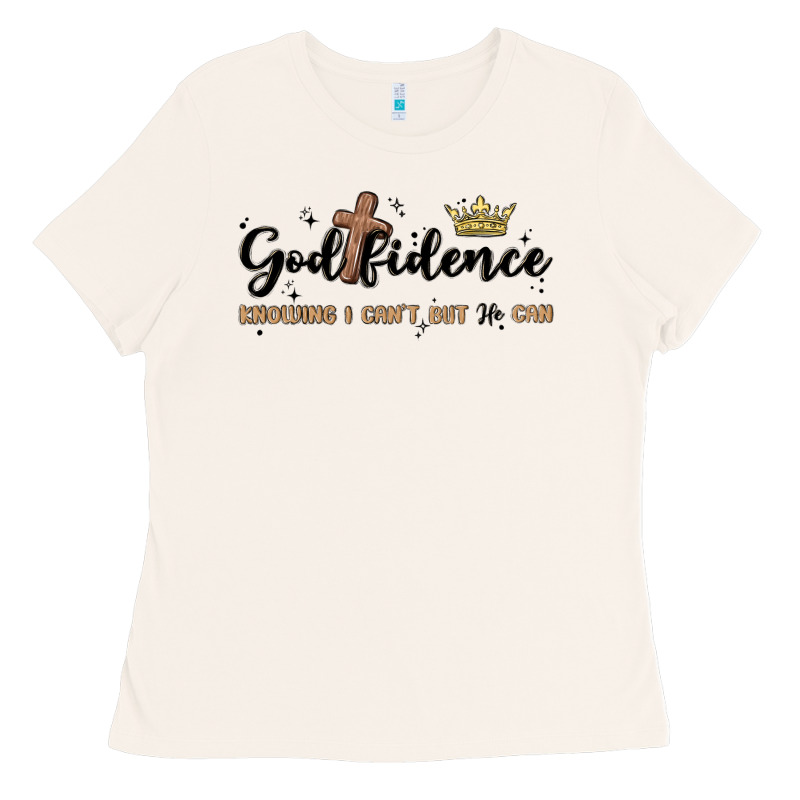 Godfidence Ladies Tee by MaliasSmallBusiness | Teevron