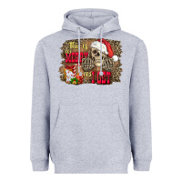 Heather Grey this is as merry as i get skull Heavyweight Hoodie - FaDigitalArtStudio