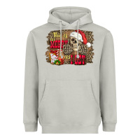 Moon Dust this is as merry as i get skull Heavyweight Hoodie - FaDigitalArtStudio