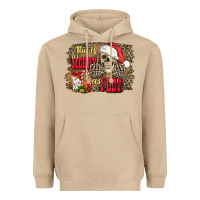 Mushroom this is as merry as i get skull Heavyweight Hoodie - FaDigitalArtStudio