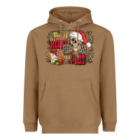 Toasted Coconut this is as merry as i get skull Heavyweight Hoodie - FaDigitalArtStudio