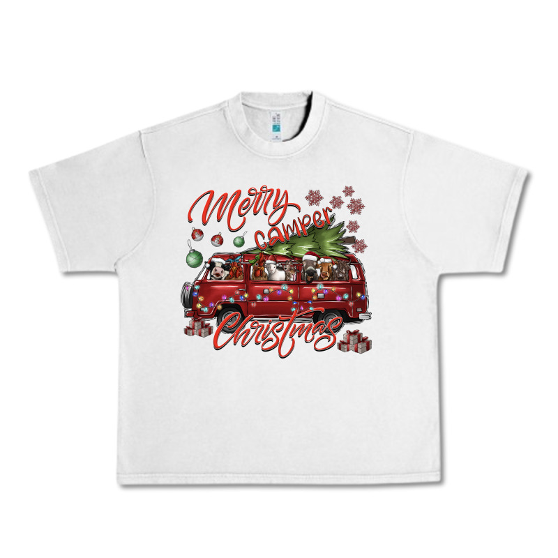 Merrycamperchristmas Urban Heavy Tee by SublimationCraftShop | Teevron