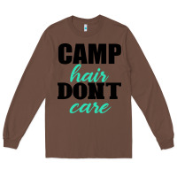 Chestnut Camp Hair Don't Care Black Long Sleeve Tee - Bettercallsaul