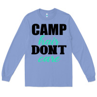 Colony Blue Camp Hair Don't Care Black Long Sleeve Tee - Bettercallsaul