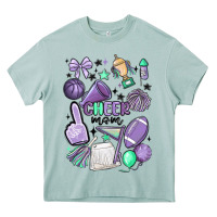 Arona cheer mom Heavy Core Tee - MaliasSmallBusiness