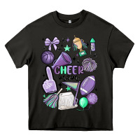 Asphalt cheer mom Heavy Core Tee - MaliasSmallBusiness