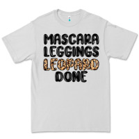 Dove Grey mascara leopard done Premium Tee - MaliasSmallBusiness