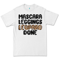 White mascara leopard done Premium Tee - MaliasSmallBusiness