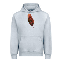 Heather Grey croton leaf Urban Hoodie - LillyAllenDesigns