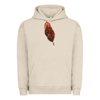 Pigment French Oak croton leaf Urban Hoodie - LillyAllenDesigns