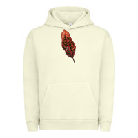 Pigment Pistachio croton leaf Urban Hoodie - LillyAllenDesigns