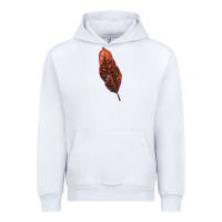 White croton leaf Urban Hoodie - LillyAllenDesigns