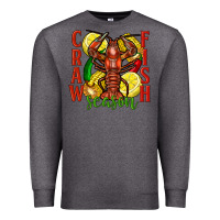 Charcoal Heather crawfish season Premium Sweatshirt - FaDigitalArtStudio