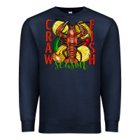 Navy crawfish season Premium Sweatshirt - FaDigitalArtStudio