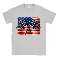 Moon Dust American Racing Flag Classic Tee - JahusDesignShop