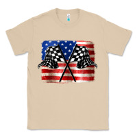 Mushroom American Racing Flag Classic Tee - JahusDesignShop
