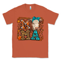 Copper Western Fall Cow Mama Classic Tee - LillyAllenDesigns