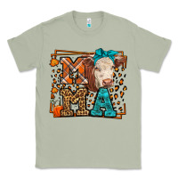 Matcha Western Fall Cow Mama Classic Tee - LillyAllenDesigns