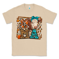 Mushroom Western Fall Cow Mama Classic Tee - LillyAllenDesigns