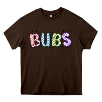 Chocolate Brown bubs Heavy Core Tee - MaliasSmallBusiness