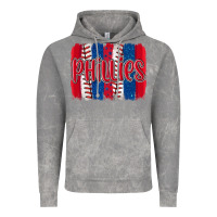 Cloud Rock phillies baseball team spirit brushstrokes Vintage Hoodie - Artiststas