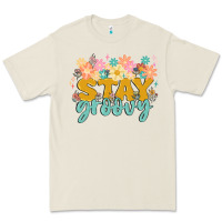 Bone stay groovy Premium Tee - MaliasSmallBusiness