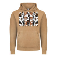 Vintage Camel cowhide brushstrokes Vintage Hoodie - RanaPortraitStore