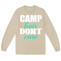 Mushroom Camp Hair Don't Care Black Long Sleeve Tee - Bettercallsaul