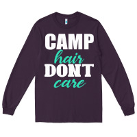 Plum Camp Hair Don't Care Black Long Sleeve Tee - Bettercallsaul