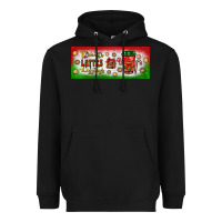 Black flannels lattes leggings Heavyweight Hoodie - BundleAndBundleShop