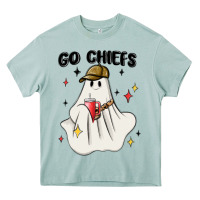Arona go chiefs boujee sports ghost stanley Heavy Core Tee - MaliasSmallBusiness