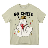 Mossy go chiefs boujee sports ghost stanley Heavy Core Tee - MaliasSmallBusiness