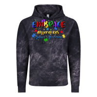 Cloud Black embrace differences Vintage Hoodie - Artiststas