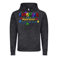 Vintage Black embrace differences Vintage Hoodie - Artiststas